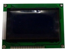 12864液晶屏帶字庫ST7920 128x64 灰膜黃綠膜藍膜(可選)量大從優!