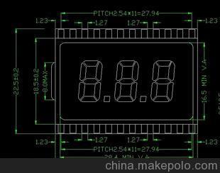 3位8段碼LCD液晶屏 詳解與深圳市盛光顯科技產(chǎn)品應(yīng)用